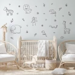 Safari Animals Wall Decor - Decalcomania 11 Safari Animals Wall Decor - Decalcomania -Professional Childrens Furniture Store GUEST 7af93651 377e 4035 821f bb54f31f71d9