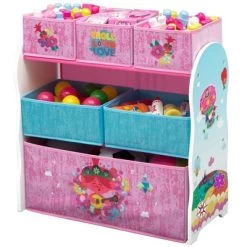 Disney Trolls World Tour Design And Store 6 Bin Toy Organizer - Delta Children 13 Disney Trolls World Tour Design And Store 6 Bin Toy Organizer - Delta Children -Professional Childrens Furniture Store GUEST 7bd4b7cf e148 40bb af2b ff4f8a89b384
