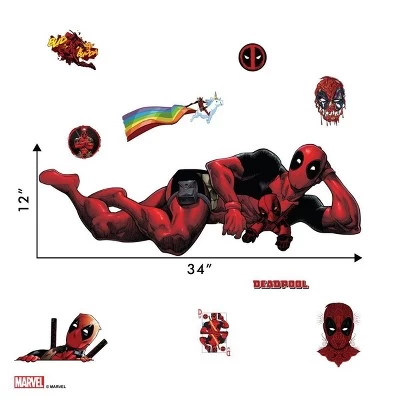 Deadpool Wall Decal - Decalcomania 3 Deadpool Wall Decal - Decalcomania - Image 3