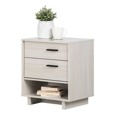 Fynn Nightstand With Cord Catcher - South Shore 7 Fynn Nightstand With Cord Catcher - South Shore - Image 7
