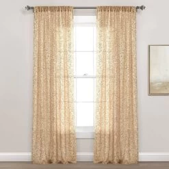 52"x84" Ballgown Glam Sparkle Sequins Window Curtain Panel - Lush Décor 13 52"x84" Ballgown Glam Sparkle Sequins Window Curtain Panel - Lush Décor -Professional Childrens Furniture Store GUEST 8300e126 dfd2 4688 ae28 b0c19b7b4a7a