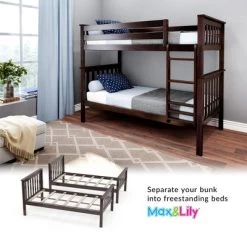 Max & Lily Twin Over Twin Bunk Bed -Professional Childrens Furniture Store GUEST 8396c6cc 858b 43d3 8ff6 174f94d3e0f5