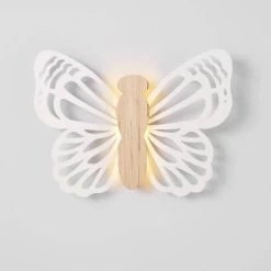 Butterfly Wood Lit Kids' Wall Decor Cream - Pillowfort™ -Professional Childrens Furniture Store GUEST 854d9d30 8784 44c0 8ca3 55d8d9c0bc7f