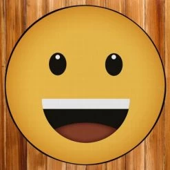 Deerlux Emoji Style Round Funny Smiley Face Kids Area Rug, Grinning Emoji Rug 11 Deerlux Emoji Style Round Funny Smiley Face Kids Area Rug, Grinning Emoji Rug -Professional Childrens Furniture Store GUEST 85766261 5e15 45a0 9e0f 1b7e26b581db
