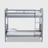 Twin Mariana Wood Bunk Bed Gray - Baxton Studio