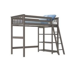 Max & Lily Twin-Size High Loft Bed With Bookcase -Professional Childrens Furniture Store GUEST 881ea3b5 35bc 4d8f bae4 d274207b8945