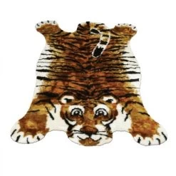 Walk On Me Faux Fur Super Soft Kids Tiger Rug Tufted With Non-slip Backing Area Rug -Professional Childrens Furniture Store GUEST 8ae11cd2 0593 4d4a b04e 34661ab7118a