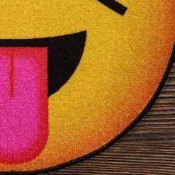 Deerlux Emoji Style Round Funny Smiley Face Kids Area Rug, Grinning Emoji Rug 8 Deerlux Emoji Style Round Funny Smiley Face Kids Area Rug, Grinning Emoji Rug -Professional Childrens Furniture Store GUEST 8bc743c3 4ae6 4fc3 a113 41d253d7fb44