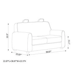 Upholstered Kids' Sofa Gray - Pillowfort™ 9 Upholstered Kids' Sofa Gray - Pillowfort™ -Professional Childrens Furniture Store GUEST 8bd0e36e 147c 4c1d bcfb 73703a97ebdd