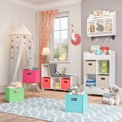 Kids' Book Nook Cubby Storage Cabinet With Bookrack - RiverRidge Home 23 Kids' Book Nook Cubby Storage Cabinet With Bookrack - RiverRidge Home -Professional Childrens Furniture Store GUEST 9165cffa 0bd4 4f29 8d86 64ce892bda0d