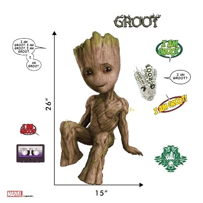 Groot Wall Decal - Decalcomania 1 Groot Wall Decal - Decalcomania