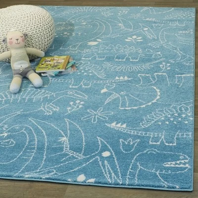 Parker Dinosaur Kids' Rug - Balta Rugs 1 Parker Dinosaur Kids' Rug - Balta Rugs