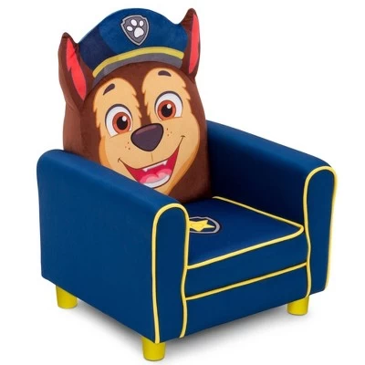 PAW Patrol Chase Figural Upholstered Kids' Chair - Delta Children 2 PAW Patrol Chase Figural Upholstered Kids' Chair - Delta Children - Image 2