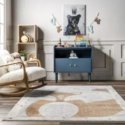 NuLOOM Talia Bashful Fox Kids Machine Washable Area Rug -Professional Childrens Furniture Store GUEST 924493f9 808a 4adc 88d1 01857bf26220