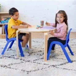ECR4Kids SitRight Plastic Children’s Chair, Indoors And Outdoors, 11in Seat Height, 4-Pack -Professional Childrens Furniture Store GUEST 92d736bf 8015 4fe3 b6d7 5c7e1e278d46