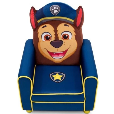 PAW Patrol Chase Figural Upholstered Kids' Chair - Delta Children 4 PAW Patrol Chase Figural Upholstered Kids' Chair - Delta Children - Image 4