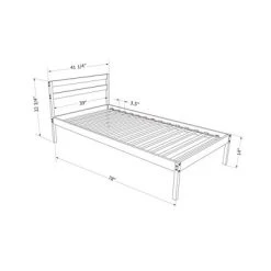 Sweedi Wooden Bed Natural Wood - South Shore -Professional Childrens Furniture Store GUEST 94a501b5 6c5e 4ba6 9f12 ab2b513e700d