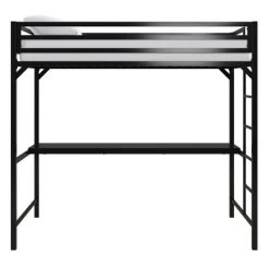 Twin Max Metal Loft Bed With Desk Black - Room & Joy 11 Twin Max Metal Loft Bed With Desk Black - Room & Joy -Professional Childrens Furniture Store GUEST 94d1c0bd 989c 4cb6 be10 7262b8d2bae1
