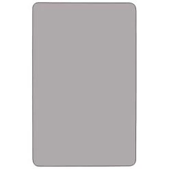 Flash Furniture Mobile 30''W X 48''L Rectangular Thermal Laminate Activity Table - Standard Height Adjustable Legs