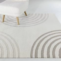 Seth Stripe Kids' Area Rug Cream - Balta Rugs