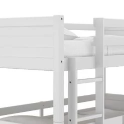Twin Capri Wood Triple Bunk Bed White - Hillsdale Furniture 20 Twin Capri Wood Triple Bunk Bed White - Hillsdale Furniture -Professional Childrens Furniture Store GUEST 95c16700 608f 4d64 9639 2204709b7ab4