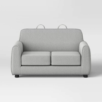 Upholstered Kids' Sofa Gray - Pillowfort™ 2 Upholstered Kids' Sofa Gray - Pillowfort™ - Image 2