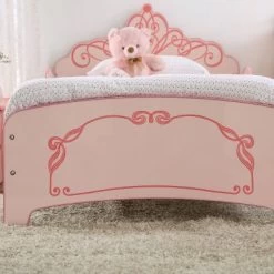 Twin Nemma Princess Crown Twin Bed Pink - Homes: Inside + Out -Professional Childrens Furniture Store GUEST 98bc7b2e 9ab8 4f94 88ff 93db79166b2a