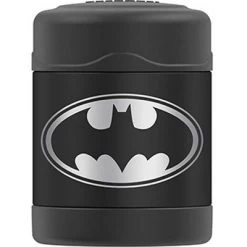 Thermos 10 Oz. Kid's Funtainer Batman Stainless Steel Food Jar - Silver/Black