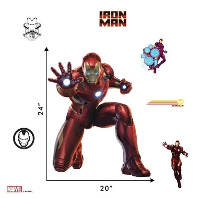 Iron Man Wall Decal - Decalcomania 1 Iron Man Wall Decal - Decalcomania