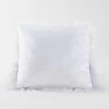 Teen Luxe Ombre Long Hair Throw Pillow White/Purple - Makers Collective