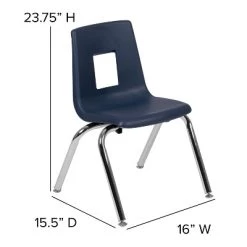 Flash Furniture Advantage Student Stack School Chair - 14-inch -Professional Childrens Furniture Store GUEST 9b7d4903 65b3 49b7 8c5b 649c62dcd6d5