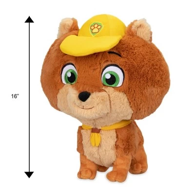 PAW Patrol Movie Junior Patroller MINI Pillow Buddy Yellow 1 PAW Patrol Movie Junior Patroller MINI Pillow Buddy Yellow