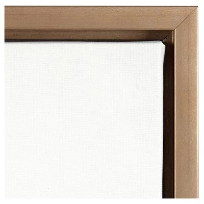 Succulents Framed Canvas Art Gold (24"x18") - Uniek 2 Succulents Framed Canvas Art Gold (24"x18") - Uniek - Image 2