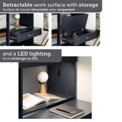 Twin Asten Loft Bed With Desk Blueberry - South Shore 16 Twin Asten Loft Bed With Desk Blueberry - South Shore -Professional Childrens Furniture Store GUEST 9daf2335 f119 4ad3 aa33 d3b4349836ba