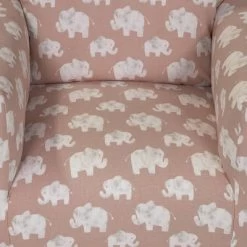 Nuea Elephant Print Kids' Chair Pink - HOMES: Inside + Out -Professional Childrens Furniture Store GUEST 9e5e69e5 0b00 40a9 af6f 0625edb11b40