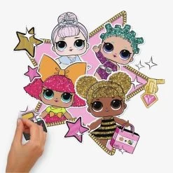 L.O.L. Surprise! Peel And Stick Giant Wall Decal 5 L.O.L. Surprise! Peel And Stick Giant Wall Decal -Professional Childrens Furniture Store GUEST 9f8fb532 ecf1 4a97 b284 3538474c65a6