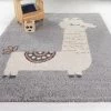 5'3"x7' Cid Lalma Kids' Rug Gray - Balta Rugs