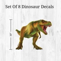 T-Rex And Friends Wall Decor - Decalcomania -Professional Childrens Furniture Store GUEST a04e7fdb 9f06 4c9e 9f50 611ded82466e
