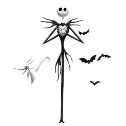 The Nightmare Before Christmas Jack Peel And Stick Giant Wall Decal Black - RoomMates