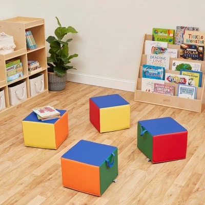 ECR4Kids SoftZone Cozy Cubes, Flexible Foam Seating 7 ECR4Kids SoftZone Cozy Cubes, Flexible Foam Seating - Image 7