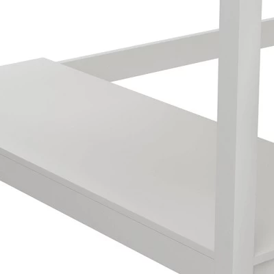 Full Caspian Loft Bed White - Hillsdale Furniture 9 Full Caspian Loft Bed White - Hillsdale Furniture - Image 9
