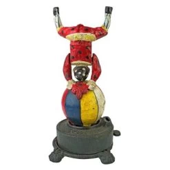 Design Toscano Spinning Acrobat Clown On Globe Authentic Iron Mechanical Bank 8 Design Toscano Spinning Acrobat Clown On Globe Authentic Iron Mechanical Bank -Professional Childrens Furniture Store GUEST a2426497 b6fc 42fd 8ad6 1d0f3fe6ef47