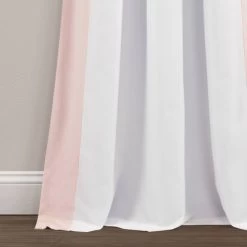 40"x84" Kids' Block Border 100% Lined Grommet Blackout Single Window Curtain Panel - Lush Décor -Professional Childrens Furniture Store GUEST a2b888b9 7991 44c1 990f cba5c0f5b62d