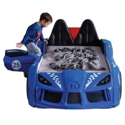 Twin Tarryton Car Bed With LED Lights And Sound - MiBasics -Professional Childrens Furniture Store GUEST a34e0e0b 072a 4fd1 852c 57c5971be7b8