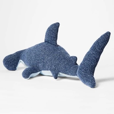 Hammerhead Kids' Throw Pillow Blue - Pillowfort™ 1 Hammerhead Kids' Throw Pillow Blue - Pillowfort™