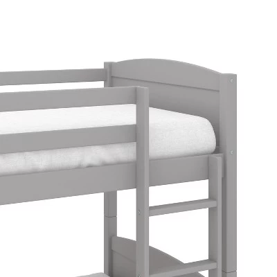 Twin Over Twin Alexis Wood Arch Bunk Bed - Hillsdale Furniture 12 Twin Over Twin Alexis Wood Arch Bunk Bed - Hillsdale Furniture - Image 12