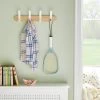 Metal And Wood Hanging Kids' Wall Hooks White - Pillowfort™