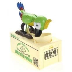 Insten Parrot Piggy Bank Robotic Coin Munching Toy Money Box, Green, 6.6x6.5 Inches 9 Insten Parrot Piggy Bank Robotic Coin Munching Toy Money Box, Green, 6.6x6.5 Inches -Professional Childrens Furniture Store GUEST a53d7341 25ad 4fd6 9fb3 5fce180b8f83