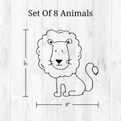 Safari Animals Wall Decor - Decalcomania 13 Safari Animals Wall Decor - Decalcomania -Professional Childrens Furniture Store GUEST a59da859 816a 4179 b952 74007ccf71e1