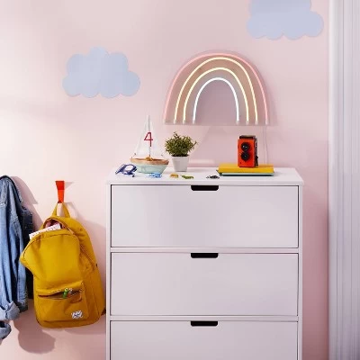 Rainbow Neon Kids' Wall Decor - Pillowfort™ 3 Rainbow Neon Kids' Wall Decor - Pillowfort™ - Image 3